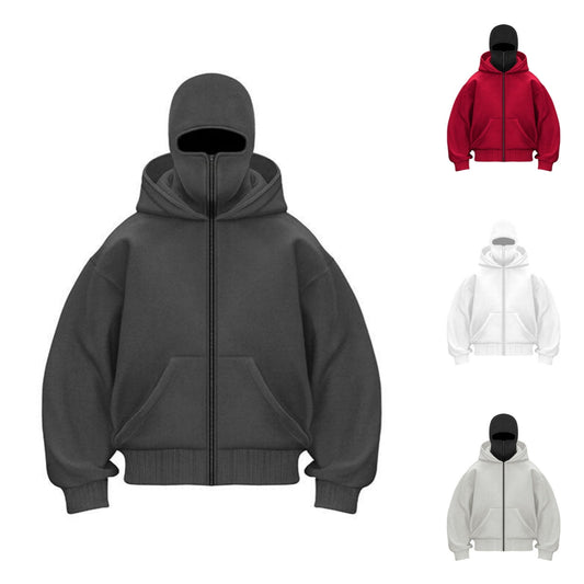 🔥55 % RABATT! 🔥Ninja Zip-Up Hoodie für Damen & Herren – Styling & Funktionalität