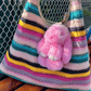 🐰JETZT 60 % RABATT! 🏆 Handgefertigte, weiche Hasen-Pompon-Anhänger – Bezauberndes Design, hochwertiges Garn & perfekt für Taschen/Schlüssel 🎀