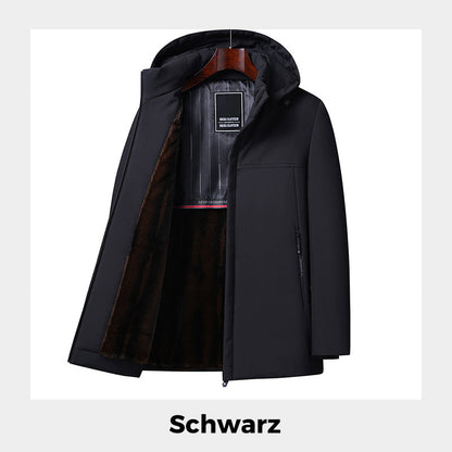🧥 JETZT 60 % RABATT! 🔥 Herren-Parka mit Kapuze – isoliert und wasserdicht, ultimativer Winterkomfort