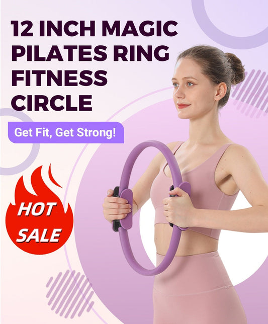 🏃‍♀️ Jetzt 60 % Rabatt! 🌀 Pilates-Ring – Stärkt die Rumpfmuskulatur, leicht und ideal für Zuhause/Reisen 💪