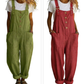 👖JETZT 60 % RABATT! 🌿 Lässige Damen-Latzhose mit Knopfleiste – Verstellbare Träger, atmungsaktives Material & bequeme Passform ✨