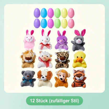 🐰JETZT 60 % RABATT! 🥚 Vorgefüllte Ostereier mit Plüschtieren – weicher Plüsch innen, farbenfroh und perfekt für die Ostereiersuche 🐣