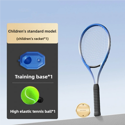🎾 Tragbarer Tennis-Trainer | Mit Sand oder Wasser befüllbarer Sockel zur Stabilisierung · Befestigungsschlaufe · Leicht und handlich | Für das individuelle Training · Im Park · Für gemeinsame Aktivitäten mit der Familie