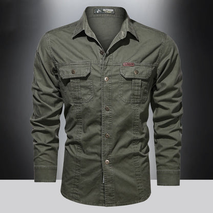 👔50% RABATT! ✨ Lässiges Einfarbiges Herrenhemd aus Baumwolle – Klassischer Schnitt, Atmungsaktiv & Vielseitig Kombinierbar Für Den Täglichen Gebrauch 🍂