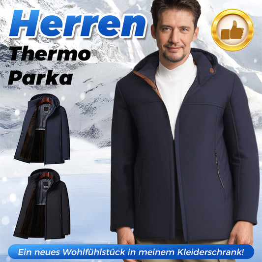 🧥 JETZT 60 % RABATT! 🔥 Herren-Parka mit Kapuze – isoliert und wasserdicht, ultimativer Winterkomfort