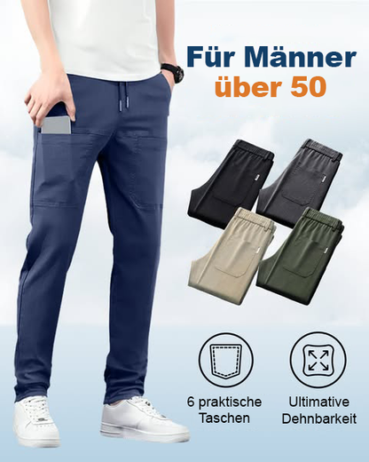 🔥Letzter Tag 50% Rabatt!🏆MultiPants – Hochelastische, strapazierfähige Cargohose mit vielen Taschen