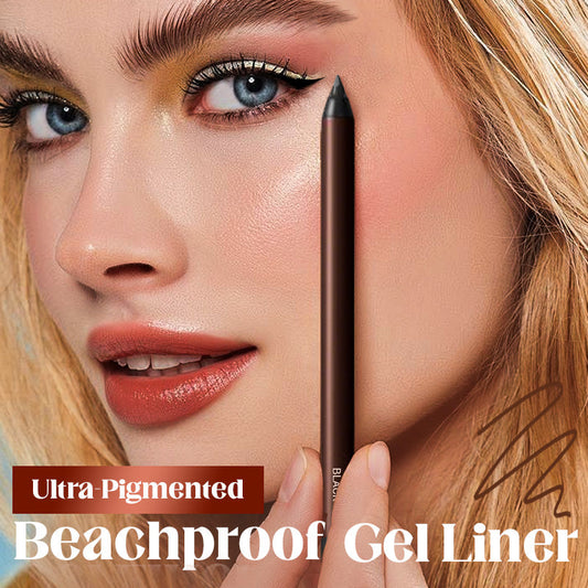 🔈🔈JETZT 60 % RABATT💜KAUFEN SIE 1, BEKOMMEN SIE 1 GRATIS💜Wasserfester, strandtauglicher Gel-Eyeliner
