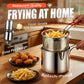 🔥 HEISSER ANGEBOT: 50 % RABATT! 🍳 Multifunktionale Fritteuse aus Edelstahl 304 – Frittieren, Braten, Kochen und Schmoren in einem Topf ✨