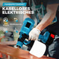 Kabellose elektrische Spritzpistole ⚡ 800 ml/Minute für ununterbrochenes Sprühen 💪 Wiederaufladbar, kabellos, Sprühen in jedem Winkel ohne Auslaufen. Ideal für Möbel, Zäune und Wände 🏠