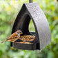 📢📢60 % RABATT!! ⏰Hängendes Vogelfutterhaus für den Garten mit Dach