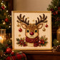 🧘Entspannend & Anfängerfreundlich - 🎨💎DIY-Weihnachts-Diamantmalerei-Set mit Perlen