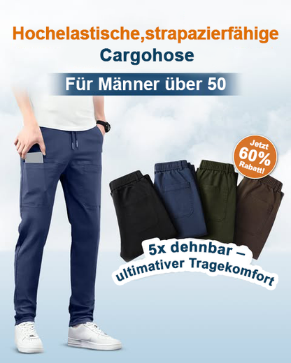 👖60% RABATT🛠️MultiPants – Strapazierfähige Cargohose mit hohem Stretchanteil und vielen Taschen, Größe 2