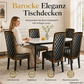 ⏳🔥ZEITLICH BEGRENZT 50% RABATT! ⏰🖤Elegante Stuhlhusse im Barock-Stil – Elastischer Stuhlbezug für Esszimmerstühle mit edlem Design