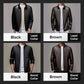 🔈🔈60% Rabatt🔥 Klassische Herrenlederjacke