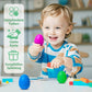 🐰JETZT 60 % RABATT! 🥚 Vorgefüllte Ostereier mit Plüschtieren – weicher Plüsch innen, farbenfroh und perfekt für die Ostereiersuche 🐣