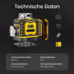 Hochmoderner Laser-Nivellierer ⚡ Variable Frequenz des Laserstrahls ohne Streuung 🎯 Touchscreen-Einstellung für dickere Linien, Fernbedienung, helles Display – ein unverzichtbares Gerät auf der Baustelle 🛠️