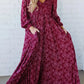 🌺 60% RABATT! ✨ Blumen-Maxikleid aus Viskose mit Geraffter Taille & Futter – Luftig-leicht, Figurbetont & Bequem 💃