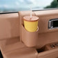 🎁💥50% RABATT!🚗🧺Leder-Getränkehalter für Autotür – Große Öffnung, Clip-Befestigung & robustes PU-Leder – Sicherer Halt für Getränke & Handy ✨