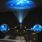 🌌 JETZT 50 % RABATT! 💫 USB-Lampe mit Sternenhimmel-Projektion – 13 austauschbare Filmplatten & flexibler Hals – perfekt für das Schlafzimmer ✨