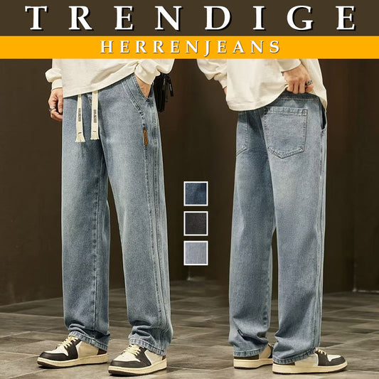 🔈🔈60% RABATT!!🔥 Herren-Jeans mit lockerem Schnitt und geradem Bein👖💥