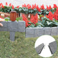 🏡 50 % RABATT! 🌿 Gartenzaun aus Kunststein – einfach zu montieren, erweiterbar und naturgetreu ✨