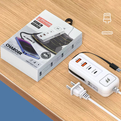 🔈🔈2026 Heiße Neuheiten🔥Multifunktionale Schnelllade-Steckleiste mit 2 PD- und 2 USB-Ports