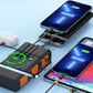🔥Tragbare Solar-Powerbank mit integriertem Ladekabel