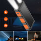 🔥Tragbare Solar-Powerbank mit integriertem Ladekabel