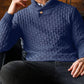 🔈🔈LETZTER TAG DER AKTION – 60 % RABATT 🔥Herren Pullover mit strukturiertem Stehkragen