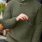 🔈🔈LETZTER TAG DER AKTION – 60 % RABATT 🔥Herren Pullover mit strukturiertem Stehkragen