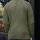 🔈🔈LETZTER TAG DER AKTION – 60 % RABATT 🔥Herren Pullover mit strukturiertem Stehkragen