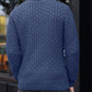 🔈🔈LETZTER TAG DER AKTION – 60 % RABATT 🔥Herren Pullover mit strukturiertem Stehkragen