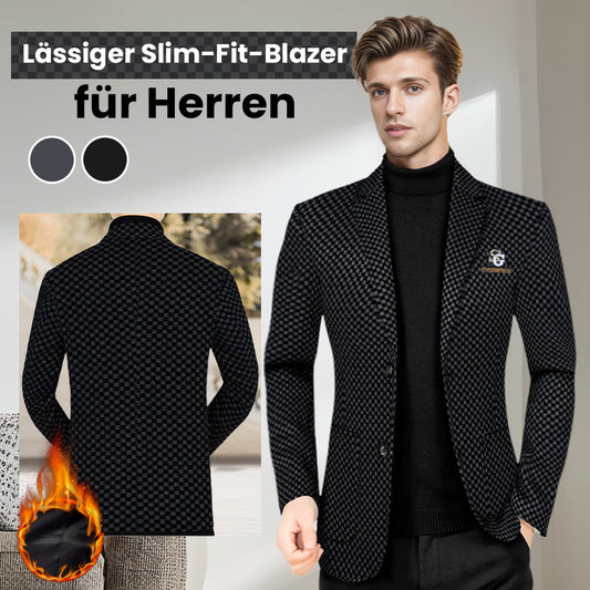🔈🔈 LETZTER TAG DER AKTION – 60 % RABATT🔥Lässiger Slim-Fit-Blazer für Herren