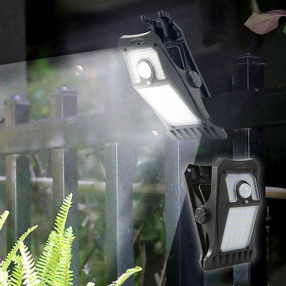 🍃HEISSER VERKAUF 60% RABATT🌟 Installationsfreie Solar-Klemmleuchte