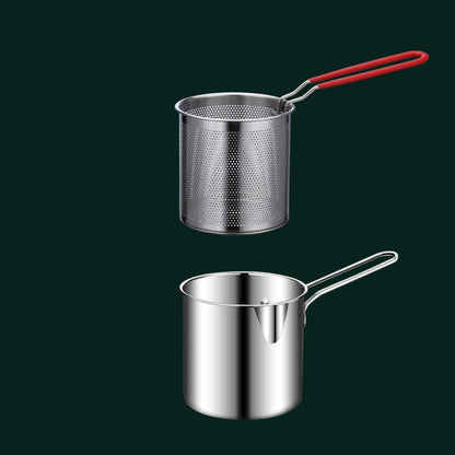 🔥 HEISSER ANGEBOT: 50 % RABATT! 🍳 Multifunktionale Fritteuse aus Edelstahl 304 – Frittieren, Braten, Kochen und Schmoren in einem Topf ✨
