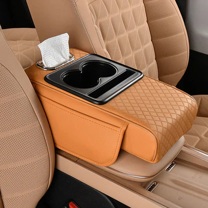 🔥50% RABATT🚗Multifunktionales Auto-Armlehnen-Kissen – Ergonomischer Komfort für lange Fahrten & Pendelverkehr✨