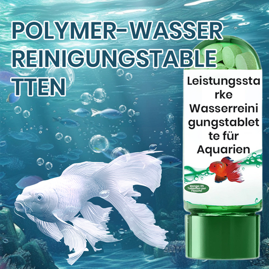 🐟 1 KAUFEN, 1 GRATIS! 💧 Aquarienwasser-Reinigungstablette – Entfernt Verunreinigungen, gleicht den pH-Wert aus und ist schonend zu Fischen 🧪