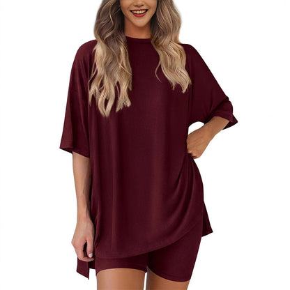 💞LETZTER TAG – 60 % RABATT🌸 Lässiges, locker geschnittenes zweiteiliges Sommer-Set für Damen💃