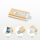 📱⚡ HEUTE 50 % RABATT! Schaffen Sie Platz auf Ihrem Smartphone und übertragen Sie Fotos in wenigen Minuten – 4-in-1-USB-Stick für iPhone, Android und PC 💾