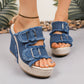 👡SOMMERANGEBOT 2026🔥 Lässige Damen-Plateausandalen aus Denim