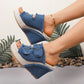 👡SOMMERANGEBOT 2026🔥 Lässige Damen-Plateausandalen aus Denim