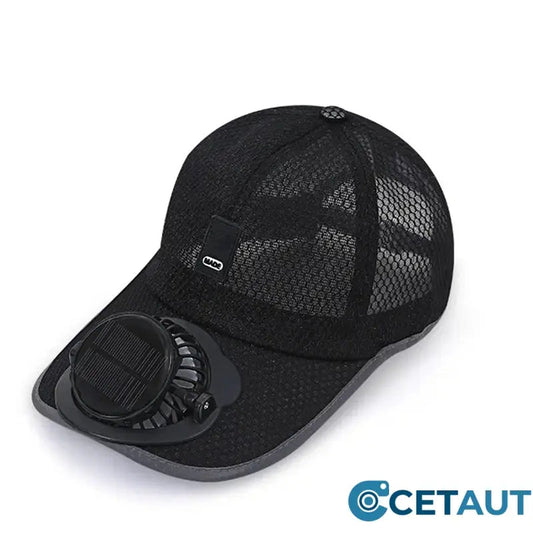 ❄️Sommerfrische 50% Rabatt!🌀 Baseballkappe mit Solarventilator – 360° drehbar, 16h Laufzeit, UPF50+ – ideal für Garten, Wandern & heiße Tage