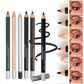 🔊 1 kaufen, 1 GRATIS! 💜 Holz-Eyeliner-Stift – Wasserfest, Langanhaltend, Weiche Mine