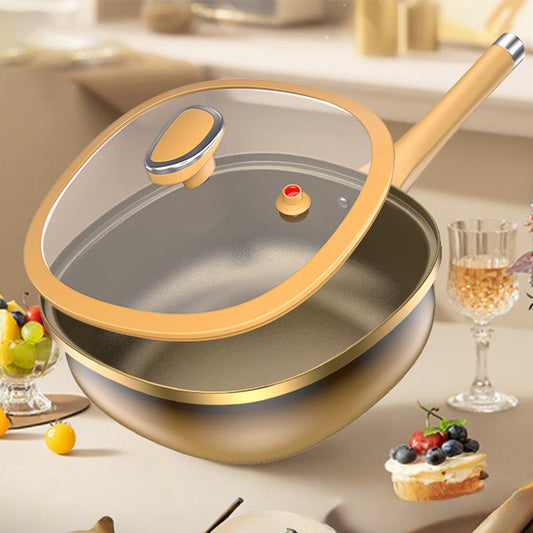 🔥55 % zeitlich begrenzter Rabatt🍳 30 cm Titan-Kochtopf mit Antihaftbeschichtung und Deckel