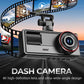 🚗 4K Drei-Linsen Dashcam mit Rückfahrkamera & Bewegungserkennung – Alles auf einem Bildschirm!