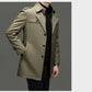 🔥55% Rabatt🔥Mittellanger Trenchcoat für Herren mit herausnehmbarem Innenfutter