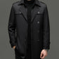 🔥55% Rabatt🔥Mittellanger Trenchcoat für Herren mit herausnehmbarem Innenfutter