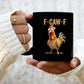 🔥 LETZTER TAG VERKAUF 55% RABATT 🔥 F-Caw-F Lustige Hühner Tasse