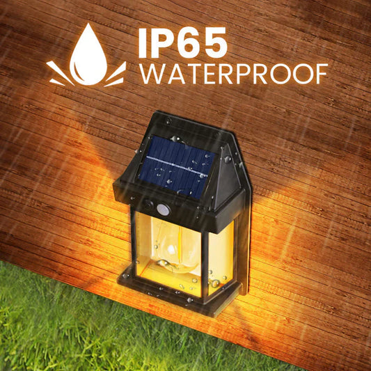 🔈🔈Black Friday: 60 % Rabatt auf alles! 🔥– Solar-Wandleuchte mit Bewegungsmelder aus Wolfram: kein Stromverbrauch, 12 Stunden Autonomie & IP65! 🌙