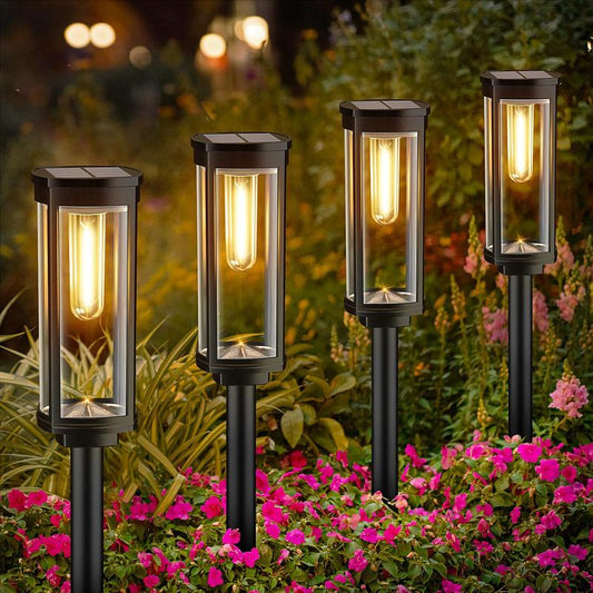🔥2026 HEISSER VERKAUF🔥Solar-Gartenbeleuchtung – Retro-Design, 12–14 Stunden Leuchtdauer & IP65 wasserdicht